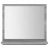 Bathroom Mirror Grey Sonoma - Stylish & Practical 40x10.5x37 cm