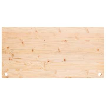 Desk Top 110x60 cm - Solid Wood Pine | Hipo Market