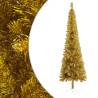  Slim Christmas Tree Gold 180 cm Colour gold Size 180 x 48 cm Quantity in Package 1 Number of Branch Tips 