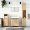 3 Piece Bathroom Furniture Set in Sonoma Oak | Hipomarket