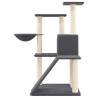 Cat Tree with Sisal Scratching Posts - Dark Grey 94 cm