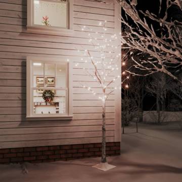 LED White Birch Tree - 240 Warm White LEDs, 300 cm