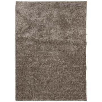 Rug ISTAN High Pile Shiny Look Grey 200x280 cm | HipoMarket UK