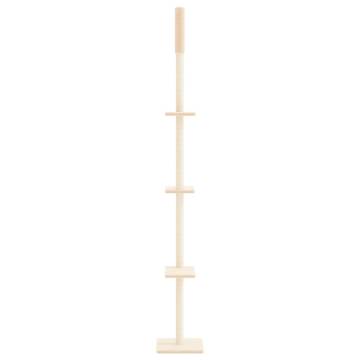 Floor to Ceiling Cat Tree Cream | 267.5-297.5 cm