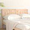 Solid Pine Wood Bed Headboard - 140.5x4x100 cm | Hipomarket