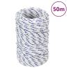  Boat Rope White 2 mm 50 m Polypropylene Colour white and blue Quantity in Package 1 Length 50 m Diameter 2 mm 