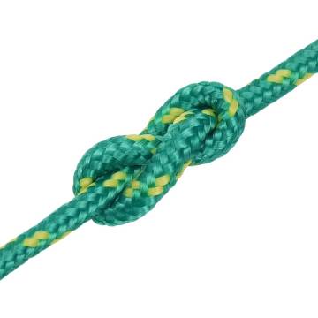 Boat Rope Green 4mm 25m Polypropylene - Durable & Versatile