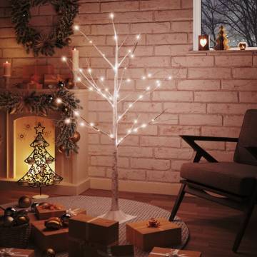 LED White Birch Tree - 48 Warm White LEDs | 120 cm | Hipomarket