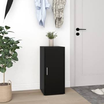 Shoe Cabinets 2 pcs Black - Stylish Storage Solution