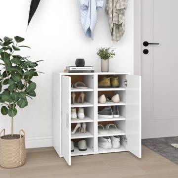 Shoe Cabinets 2 pcs White 32x35x70 cm - Stylish Storage Solution