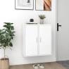 Shoe Cabinets 2 pcs White 32x35x70 cm - Stylish Storage Solution