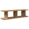 Wall Shelves 2 pcs Artisan Oak | Durable Engineered Wood