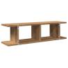 Wall Shelves 2 pcs Artisan Oak | Durable Engineered Wood