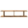 Wall Shelves 2 pcs - Old Wood Engineered Wood | Hipomarket