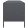 TV Cabinet Anthracite 135x39x43.5 cm - Industrial Design