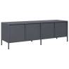 TV Cabinet Anthracite 135x39x43.5 cm - Industrial Design