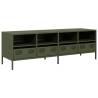 Olive Green TV Cabinet 135x39 cm | Stylish & Sturdy Storage