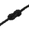 Durable 16mm Black Work Rope - 100m Polypropylene