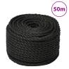  Work Rope Black 14 mm 50 m Polypropylene Colour black Quantity in Package 1 Length 50 m Diameter 14 mm 