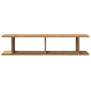 Wall Shelves 2 pcs Artisan Oak - Stylish Storage Solution