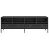 TV Cabinet Black 135x39x43.5 cm | Industrial Style