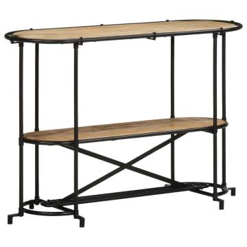 Console Table 110x42x76 cm | Solid Wood Rough Mango - HipoMarket