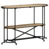 Console Table 110x42x76 cm | Solid Wood Rough Mango - HipoMarket
