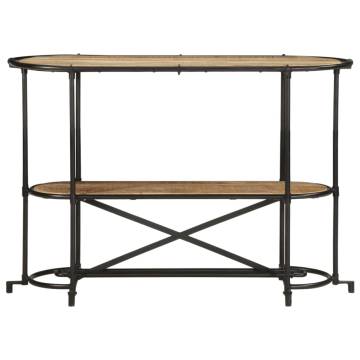 Console Table 110x42x76 cm | Solid Wood Rough Mango - HipoMarket