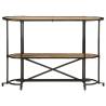 Console Table 110x42x76 cm | Solid Wood Rough Mango - HipoMarket