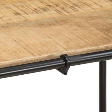 Console Table 110x42x76 cm | Solid Wood Rough Mango - HipoMarket