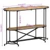Console Table 110x42x76 cm | Solid Wood Rough Mango - HipoMarket