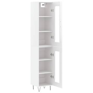 Highboard High Gloss White - Stylish Storage Solution | HipoMarket