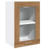 Hanging Glass Cabinet Artisan Oak 40x31x60 cm - HipoMarket