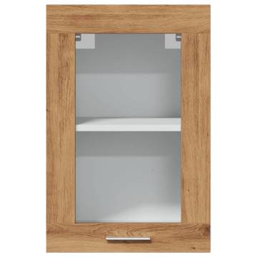 Hanging Glass Cabinet Artisan Oak 40x31x60 cm - HipoMarket