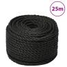  Work Rope Black 16 mm 25 m Polypropylene Colour black Quantity in Package 1 Length 25 m Diameter 16 mm 