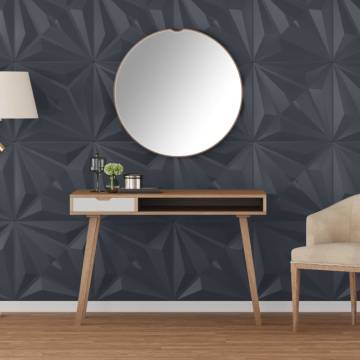 48 pcs Grey Wall Panels - 50x50 cm XPS | Hipomarket UK