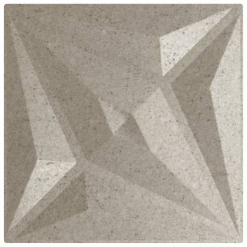 Wall Panels 24 pcs Beton 50x50 cm XPS 6 m² Star - HipoMarket