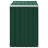 Wheelie Bin Storage for Double Bins - Green Steel 144x81x113 cm