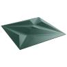 12 pcs Green Star Wall Panels - 50x50 cm XPS | Hipomarket