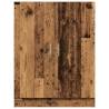 Washing Machine Cabinet - Old Wood, 70.5x71.5x91.5 cm