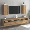 Stylish Artisan Oak TV Cabinets - 2 pcs | hipoMarket