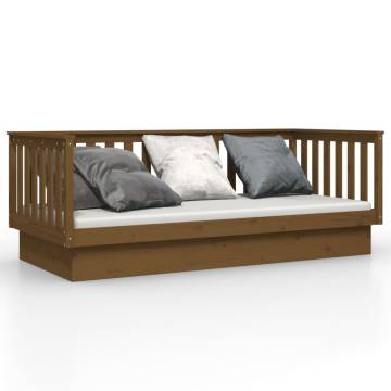 Day Bed Honey Brown 80x200 cm | Solid Pine Wood Design