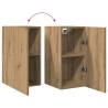 Stylish Artisan Oak TV Cabinets - 2 pcs | hipoMarket