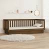 Day Bed Honey Brown 80x200 cm | Solid Pine Wood Design