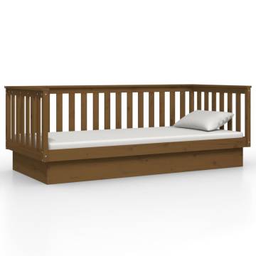 Day Bed Honey Brown 80x200 cm | Solid Pine Wood Design