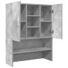 Washing Machine Cabinet - Concrete Grey 70.5x25.5x90 cm