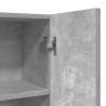 Washing Machine Cabinet - Concrete Grey 70.5x25.5x90 cm