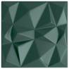 Wall Panels 12 pcs Green 50x50 cm XPS 3 m² Diamond | HipoMarket