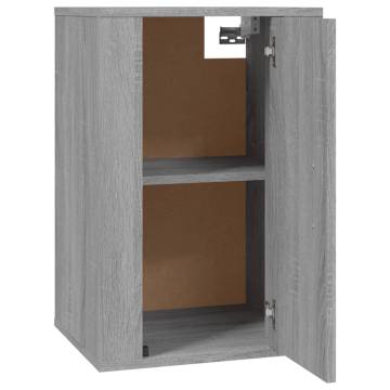 Wall Mounted TV Cabinets 2 pcs Grey Sonoma - Stylish & Practical