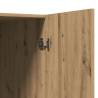 Washing Machine Cabinet Artisan Oak | Space-Saving Design